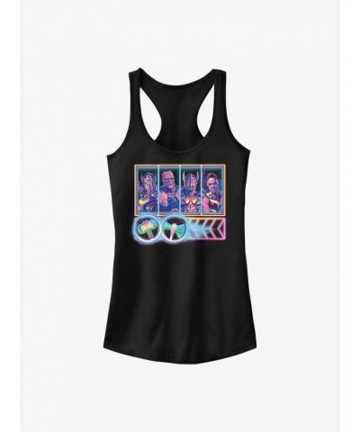 Marvel Thor: Love and Thunder Neon Thunder Love Girls Tank $8.72 Tanks