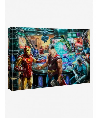 Marvel The Avengers 10" x 14" Gallery Wrapped Canvas $25.25 Canvas