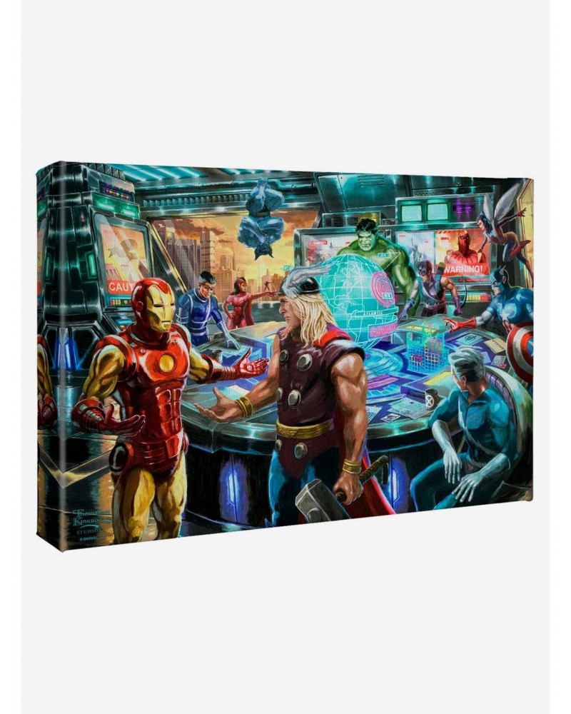 Marvel The Avengers 10" x 14" Gallery Wrapped Canvas $25.25 Canvas