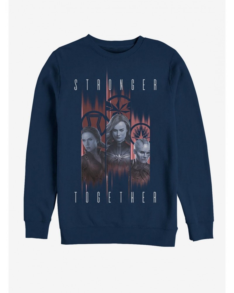 Marvel Avengers: Endgame Stronger Trio Sweatshirt $13.28 Sweatshirts