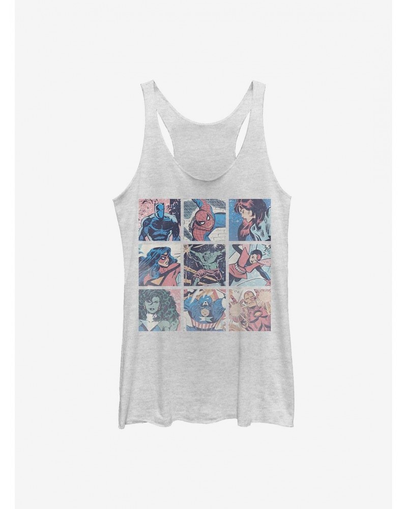 Marvel Avengers Pastel Heroes Girls Tank $12.95 Tanks