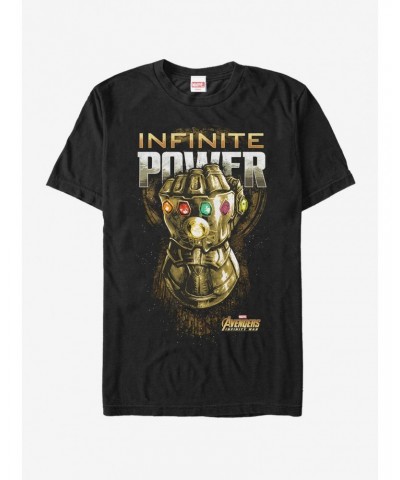 Marvel Avengers: Infinity War Infinite Power Glove T-Shirt $9.08 T-Shirts