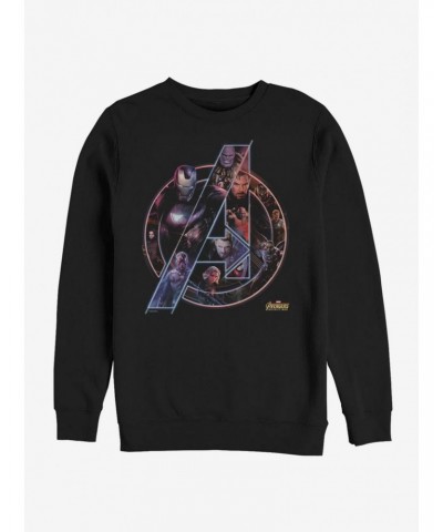 Marvel Avengers: Infinity War Logo Sweatshirt $16.97 Sweatshirts