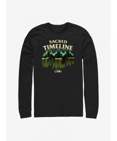 Marvel Loki Sacred Timeline Long-Sleeve T-Shirt $12.17 T-Shirts