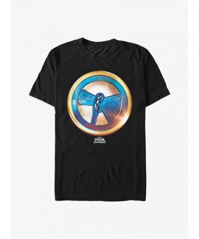 Marvel Thor: Love And Thunder Stormbreaker Gold T-Shirt $8.84 T-Shirts