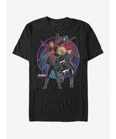 Marvel Avengers: Infinity War Spider-Man Circle T-Shirt $10.28 T-Shirts