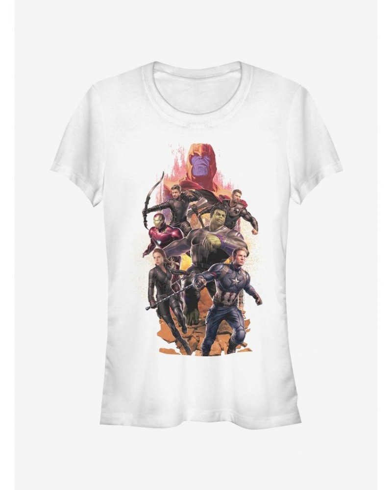 Marvel Avengers: Endgame Final Battle Girls T-Shirt $12.45 T-Shirts