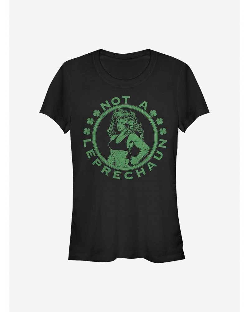 Marvel The Hulk She Hulk Leprechaun Girls T-Shirt $11.45 T-Shirts