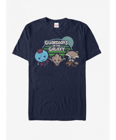 Marvel Guardians of the Galaxy Best Friends Kawaii T-Shirt $10.99 T-Shirts