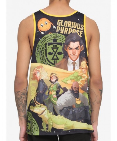 Marvel Loki Sublimated Tank Top $5.16 Tops