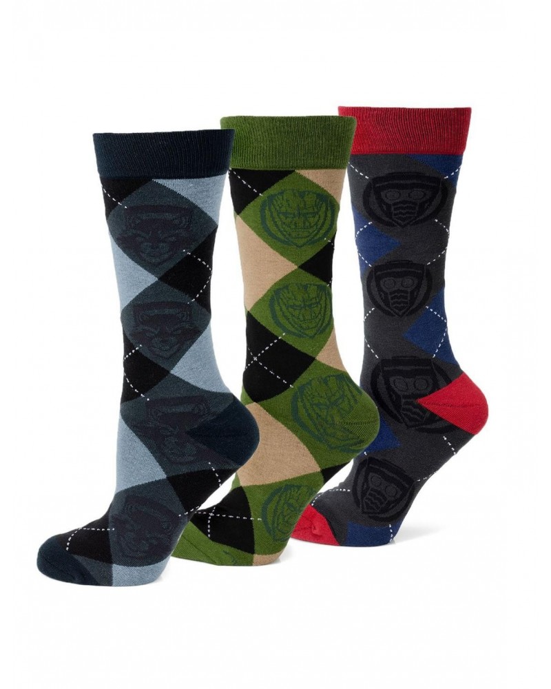 Marvel Guardians of the Galaxy Argyle Sock 3-Pack $17.57 Merchandises