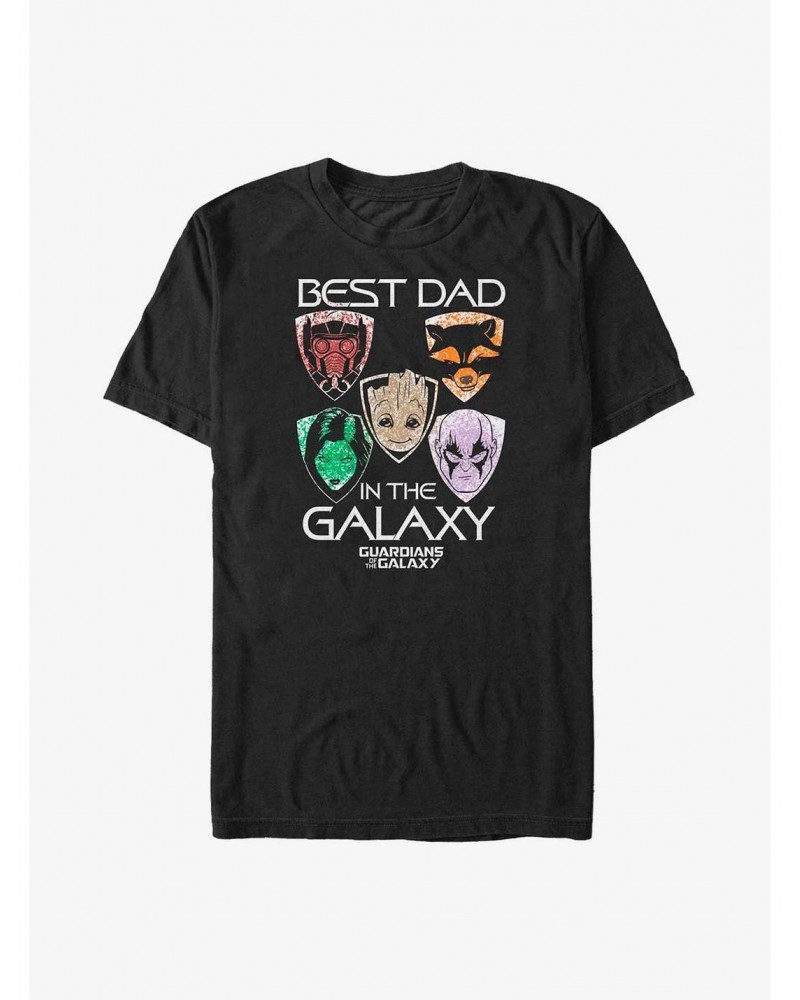 Marvel Guardians of the Galaxy Best Galaxy Dad Big & Tall T-Shirt $9.27 T-Shirts