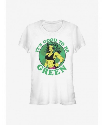 Marvel The Hulk She Hulk Green Girls T-Shirt $12.45 T-Shirts