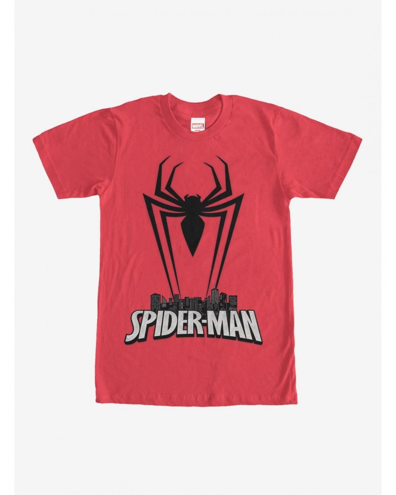 Marvel Spider-Man Spider Silhouette T-Shirt $9.08 T-Shirts