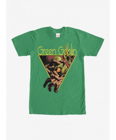 Marvel Green Goblin Triangle T-Shirt $10.28 T-Shirts