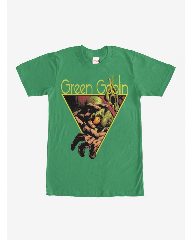 Marvel Green Goblin Triangle T-Shirt $10.28 T-Shirts