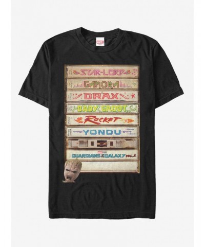 Marvel Guardians Of The Galaxy We Is Groots T-Shirt $9.80 T-Shirts