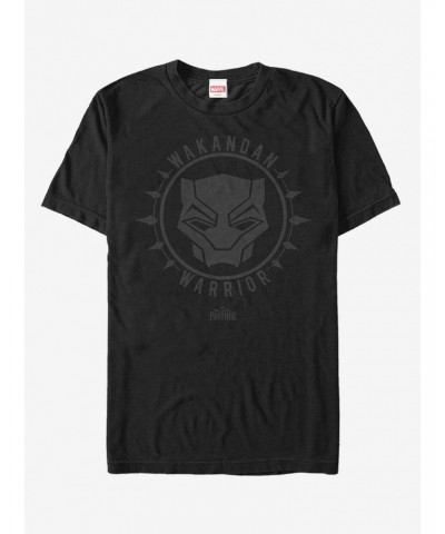 Marvel Black Panther 2018 Wakanda Shadow Mask T-Shirt $9.56 T-Shirts