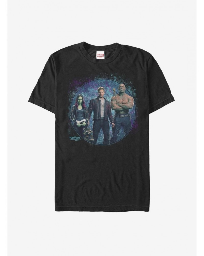 Marvel Guardians of the Galaxy Vol. 2 Team Starry Sky T-Shirt $7.17 T-Shirts