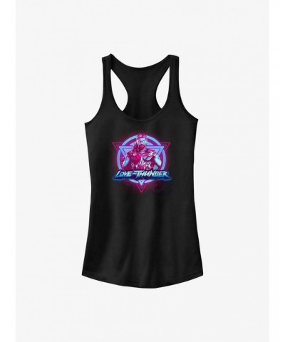 Marvel Thor: Love and Thunder Cosmic Thor Badge Girls Tank $9.96 Tanks