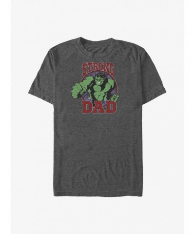 Marvel Hulk Strong Dad Big & Tall T-Shirt $11.36 T-Shirts