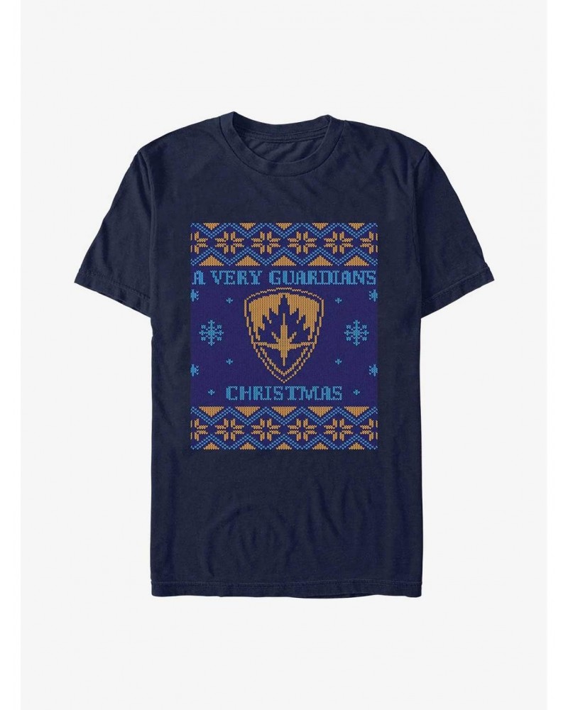 Marvel Guardians of the Galaxy Holiday Special Ugly Christmas Sweater T-Shirt $10.52 T-Shirts