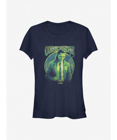 Marvel Loki Cosmic Mistake Girls T-Shirt $8.96 T-Shirts
