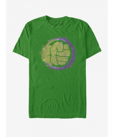 Marvel Avengers: Endgame Hulk Spray Logo T-Shirt $11.95 T-Shirts
