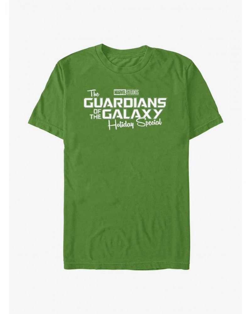 Marvel Guardians of the Galaxy Holiday Special Logo T-Shirt $7.41 T-Shirts