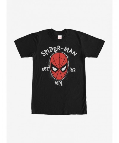 Marvel Spider-Man Est 1962 New York T-Shirt $10.52 T-Shirts