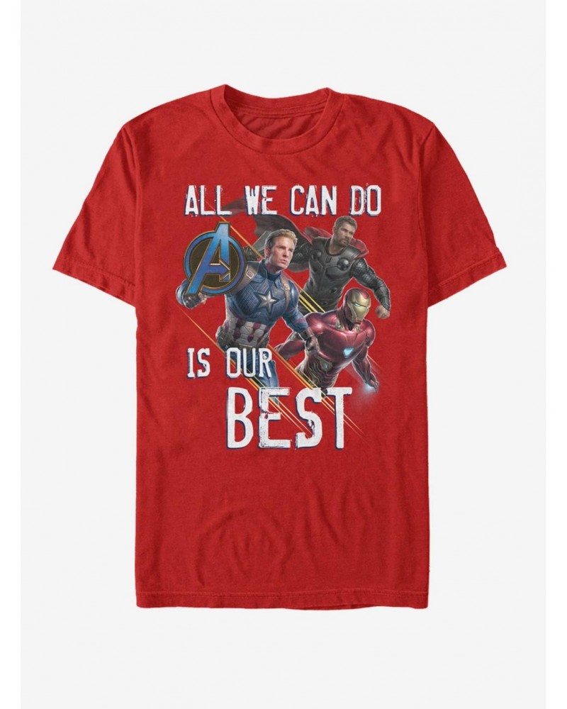 Marvel Avengers Endgame Our Best T-Shirt $9.56 T-Shirts