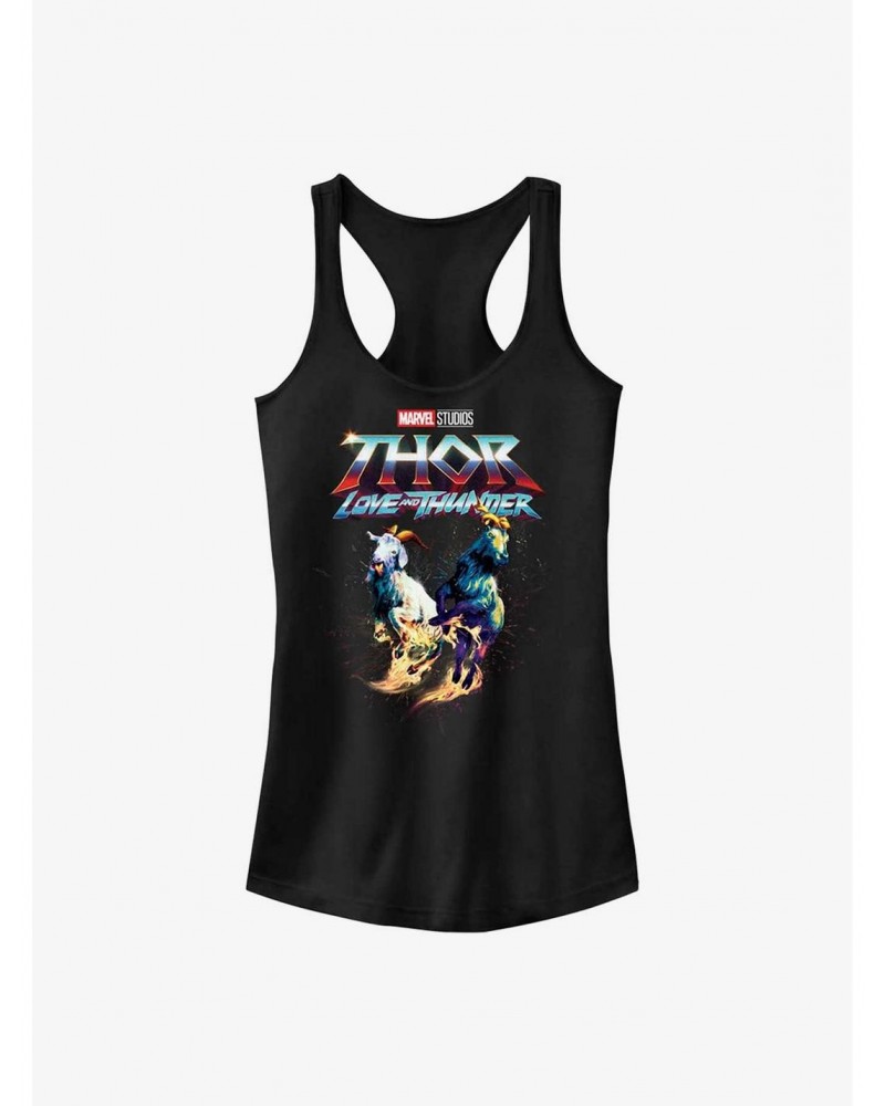 Marvel Thor: Love and Thunder Fire Goats Girls Tank $10.96 Tanks