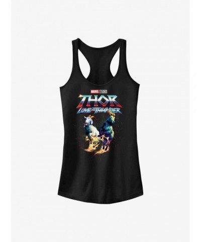 Marvel Thor: Love and Thunder Fire Goats Girls Tank $10.96 Tanks