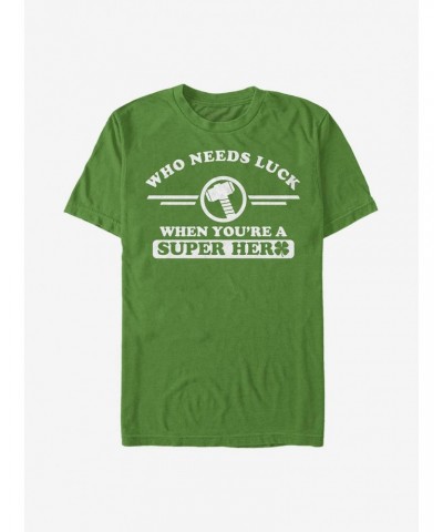 Marvel Thor Clover Collegiate T-Shirt $7.89 T-Shirts