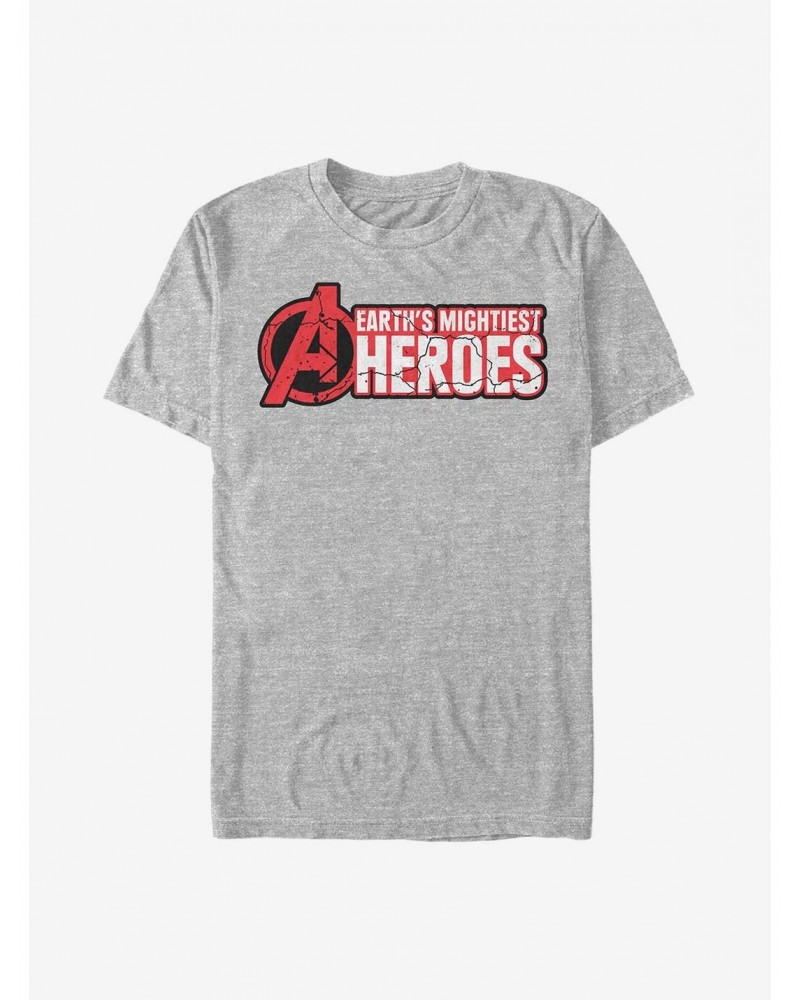 Marvel Avengers Avenger Cracks T-Shirt $9.08 T-Shirts