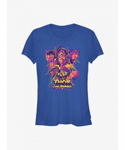 Marvel Thor: Love and Thunder Asgardian Warriors Girls T-Shirt $12.45 T-Shirts