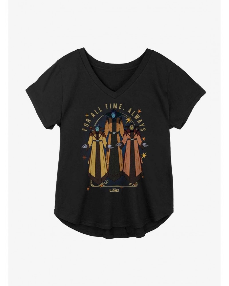 Marvel Loki The Time-Keepers Girls Plus Size T-Shirt $14.16 T-Shirts