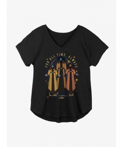 Marvel Loki The Time-Keepers Girls Plus Size T-Shirt $14.16 T-Shirts