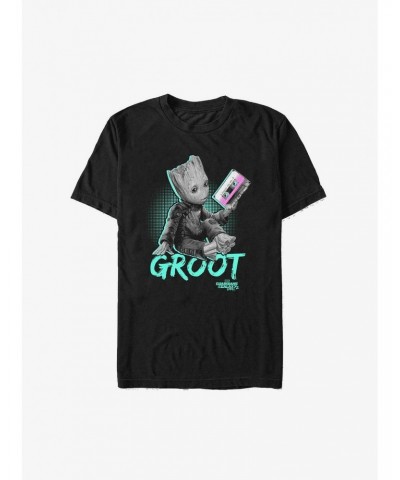 Marvel Guardians of the Galaxy Neon Baby Groot Extra Soft T-Shirt $13.16 T-Shirts