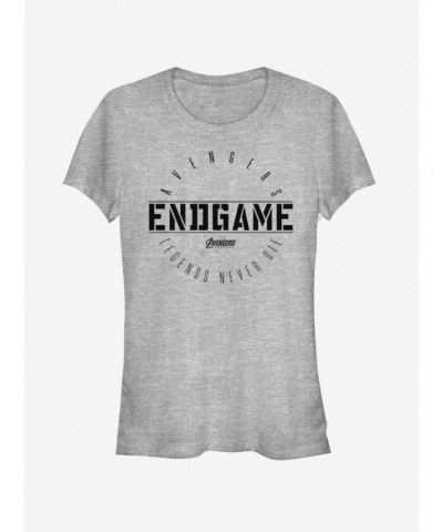 Marvel Avengers: Endgame Last Stand Girls Heathered T-Shirt $7.72 T-Shirts