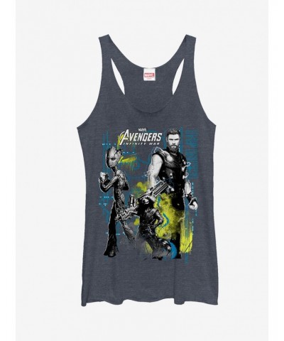 Marvel Avengers: Infinity War Space Crew Girls Tanks $11.66 Tanks