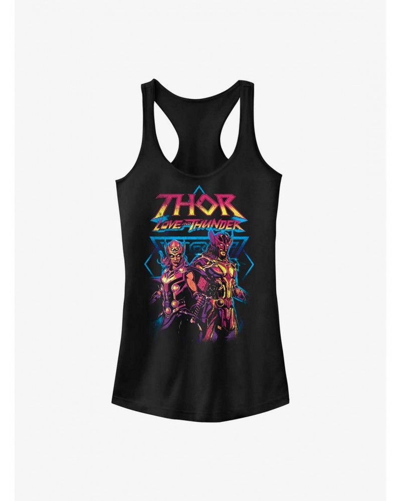 Marvel Thor: Love and Thunder Grunge Thunder Girls Tank $11.70 Tanks