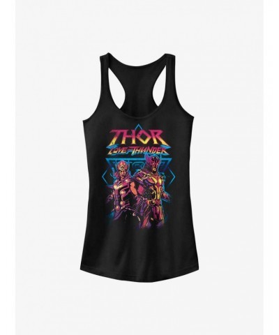 Marvel Thor: Love and Thunder Grunge Thunder Girls Tank $11.70 Tanks