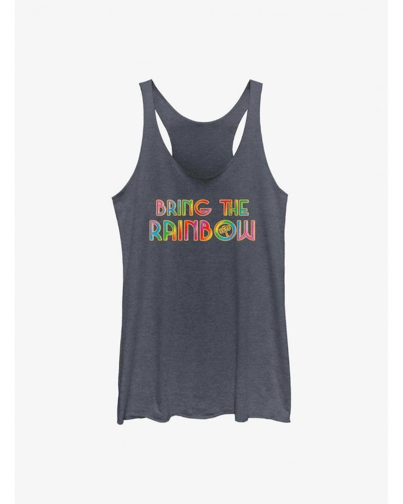 Marvel Thor: Love and Thunder Bring The Rainbow Girls Tank $12.95 Tanks