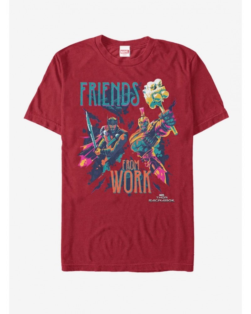 Marvel Thor: Ragnarok Friends Work T-Shirt $8.13 T-Shirts