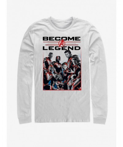Marvel Avengers: Endgame Legendary Group Long-Sleeve T-Shirt $14.48 T-Shirts