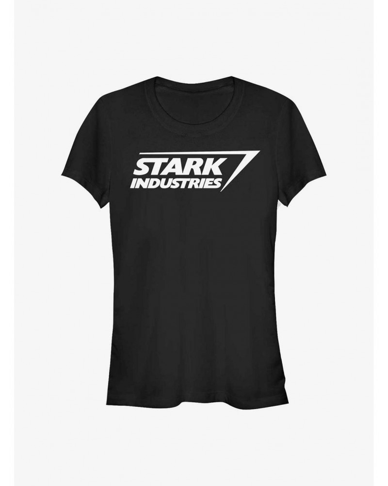 Marvel Iron Man Stark Logo Girls T-Shirt $9.21 T-Shirts