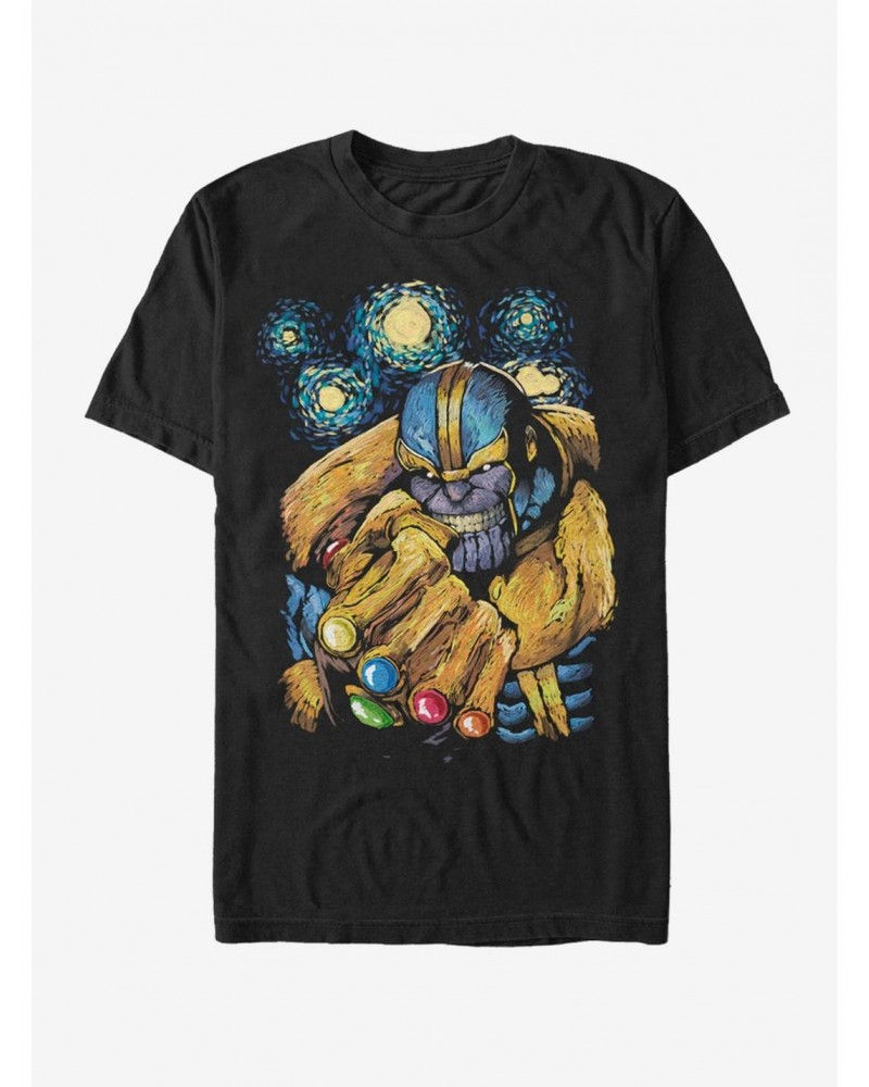 Marvel Avengers Thanos Night T-Shirt $7.89 T-Shirts