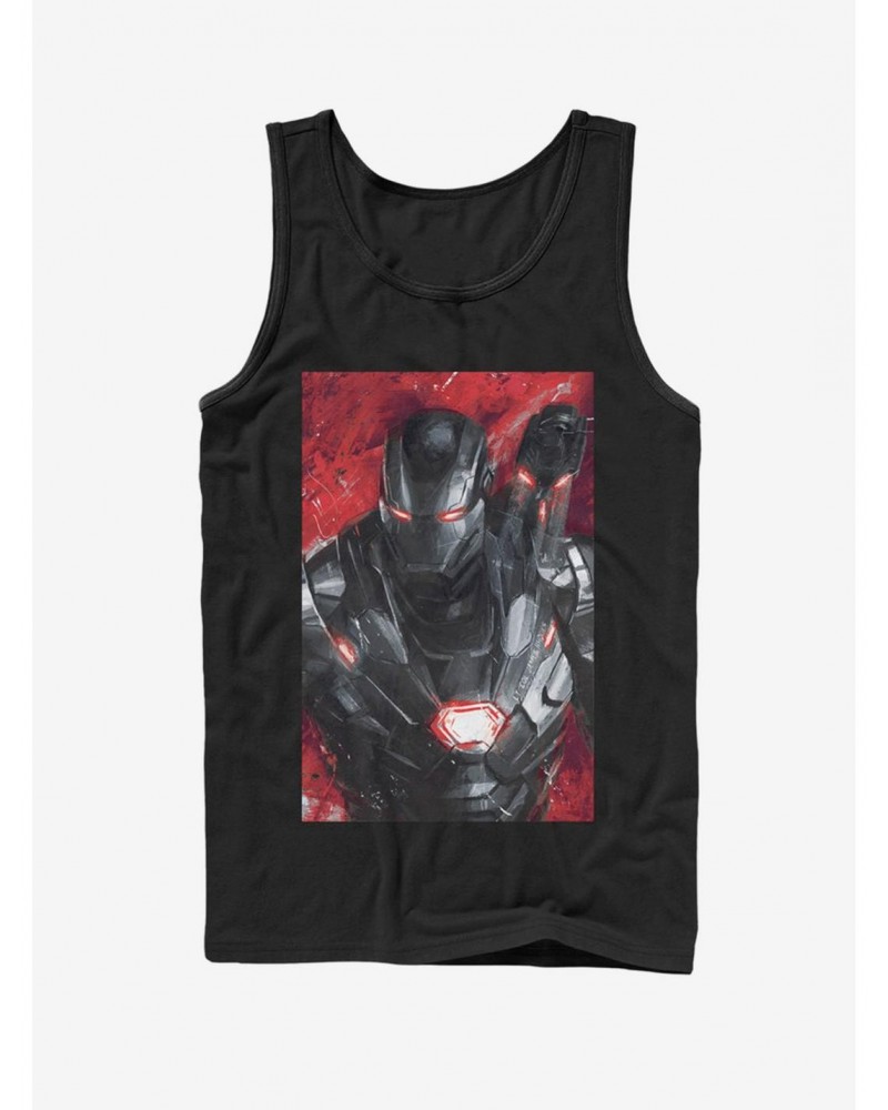 Marvel Avengers: Endgame War Machine Painted Tank Top $11.21 Tops