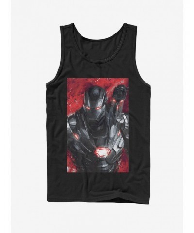 Marvel Avengers: Endgame War Machine Painted Tank Top $11.21 Tops